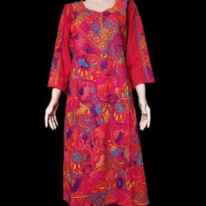 Hand Embroidered Readymade Dress Set